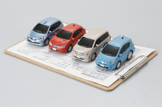 ミニチュアの車